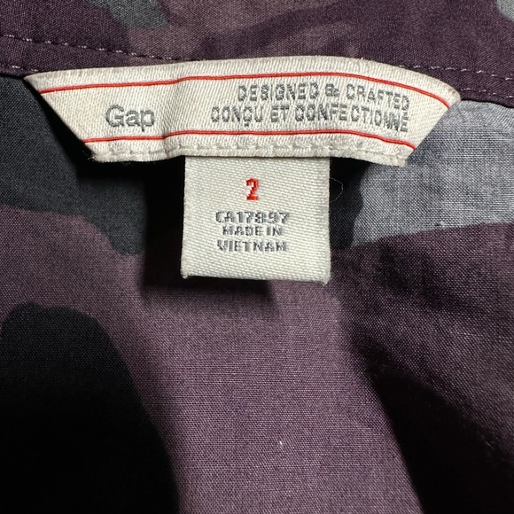 Gap - Purple camo long sleeve dress - Picture 3 of 3